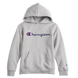 KIDS' CHAMPION GRAPHIC HOODIE